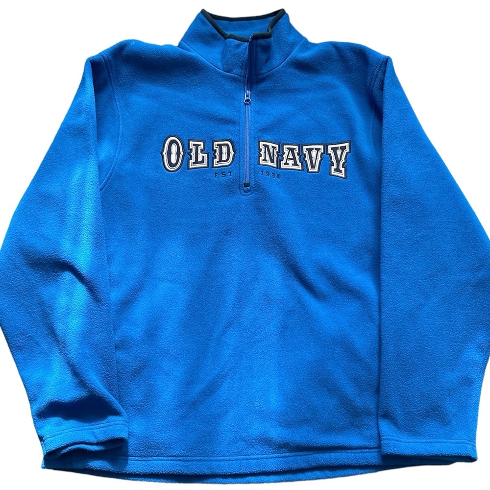 Old Navy Fleece Quarter Zip Sweatshirt XL